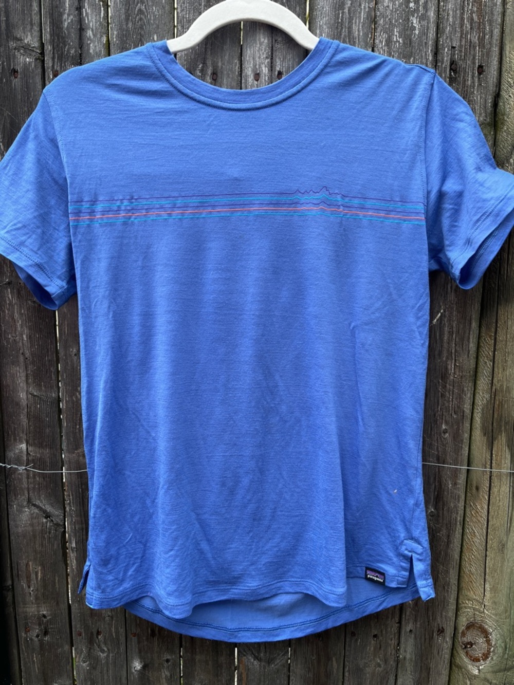 Patagonia women’s Capilene wool-blend short-sleeve shirt